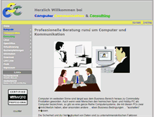 Tablet Screenshot of cc-c.de
